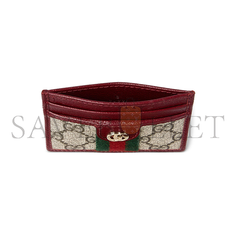 GUCCI OPHIDIA CARD CASE 838486 (10*7cm) GUCCI OPHIDIA CARD CASE 838486 (10*7cm)